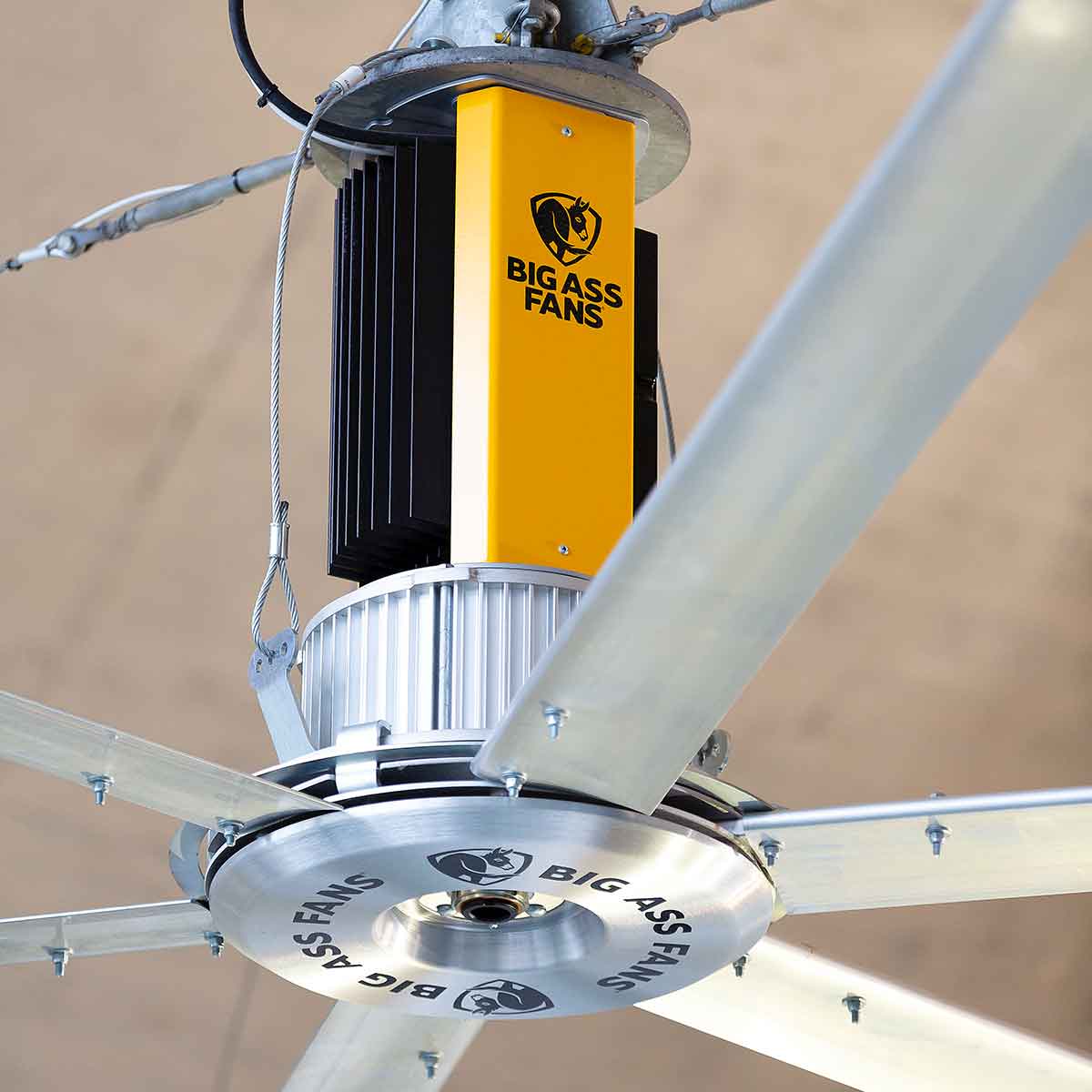 Powerfoil D Teollisuustuuletin - Läheltä