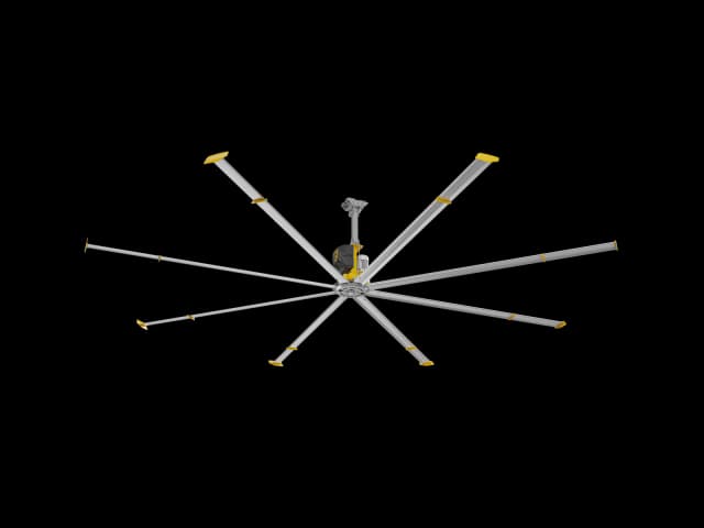 Powerfoil X4 teollisuustuuletin