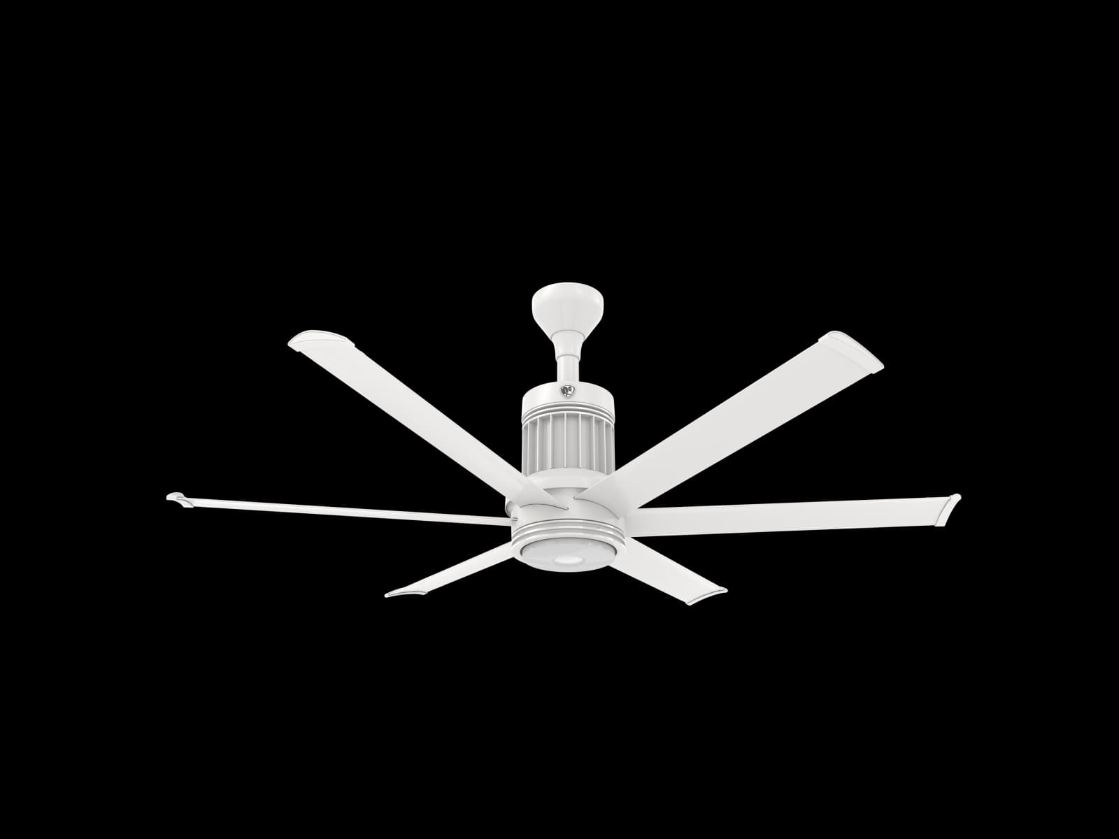 i6 kattotuuletin — valkoinen