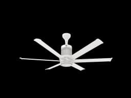 i6 kattotuuletin — valkoinen